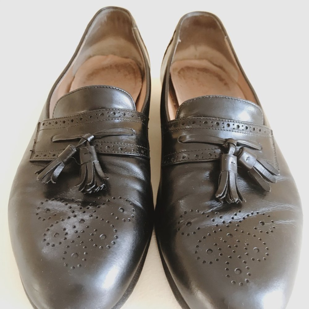 AVAILABLE-SALVATORE FERRAGAMO Caronte Loafers 11D